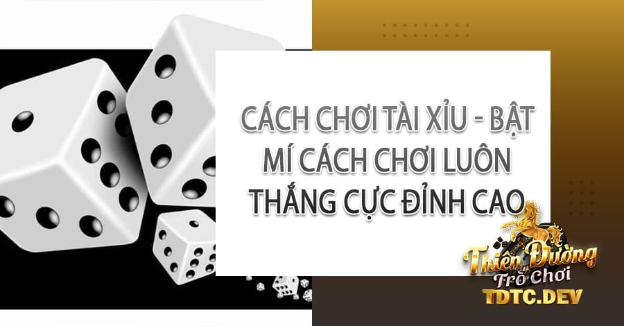 Cách Chơi Tài Xỉu - TDTC Bật Mí Cách Chơi Luôn Thắng 5 Cách-chơi-Tài-Xỉu-Bật-mí-cách-chơi-luôn-thắng-cực-đỉnh-cao