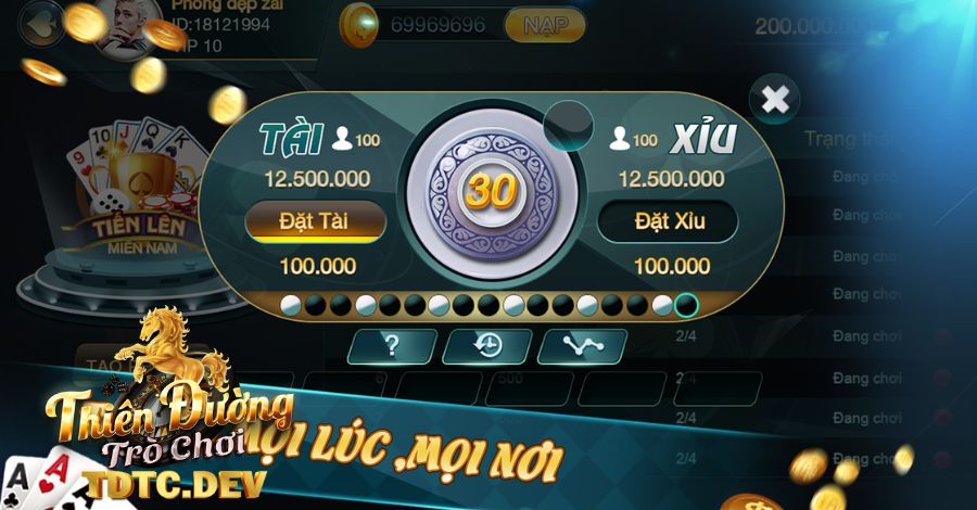 Cách Chơi Tài Xỉu - TDTC Bật Mí Cách Chơi Luôn Thắng 8 Hướng dẫn tải game và cách chơi Tài Xỉu tại cổng game Thiên Đường Trò Chơi