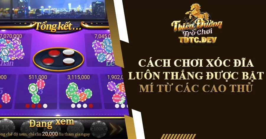 Cách Chơi Xóc Đĩa Luôn Thắng Được 8 Bật Mí Từ Các Cao Thủ 3 Cách chơi xóc đĩa luôn thắng