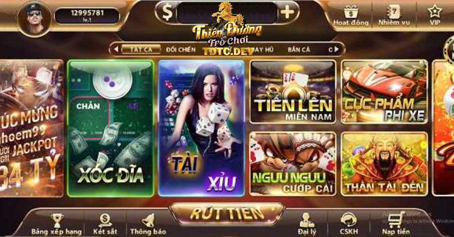 Game Bài Đổi Thưởng Qua Ngân Hàng Hấp Dẫn Nhất Hiện Nay 10 TDTC là sân chơi game bài đổi thưởng qua ngân hàng chất lừ