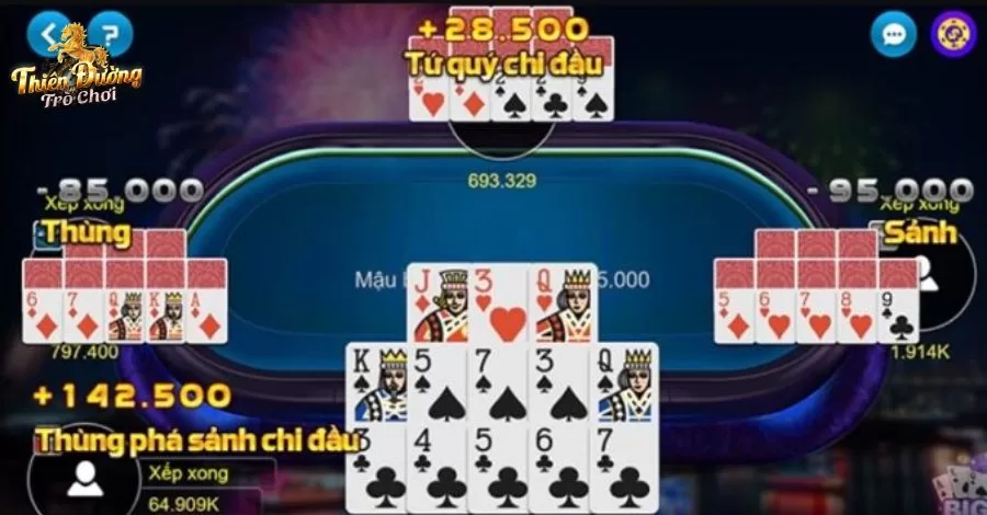 B52 game bài - Những con game đặc biệt nổi bật trên sòng 11 Trò xì dách có cách chơi tương tự như tiến lên miền Nam