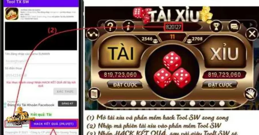 Phần mềm hack tài xỉu sunwin giúp người chơi thắng lớn 7 Anh em đầu tiên cần phải vào trang google gõ phần mềm hack tài xỉu sunwin