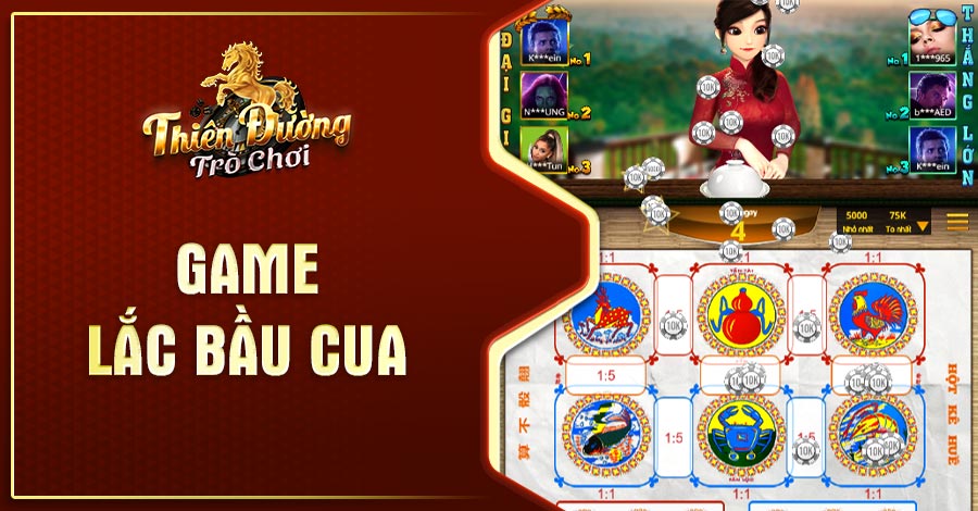 cách chơi Game Lắc Bầu Cua TDTC