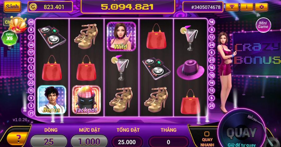 Quay Hũ Gái Nhảy - Slot Game Nổ Hũ Thú Vị Hàng Đầu 2023 7 Hướng dẫn chơi nổ hũ Gái Nhảy