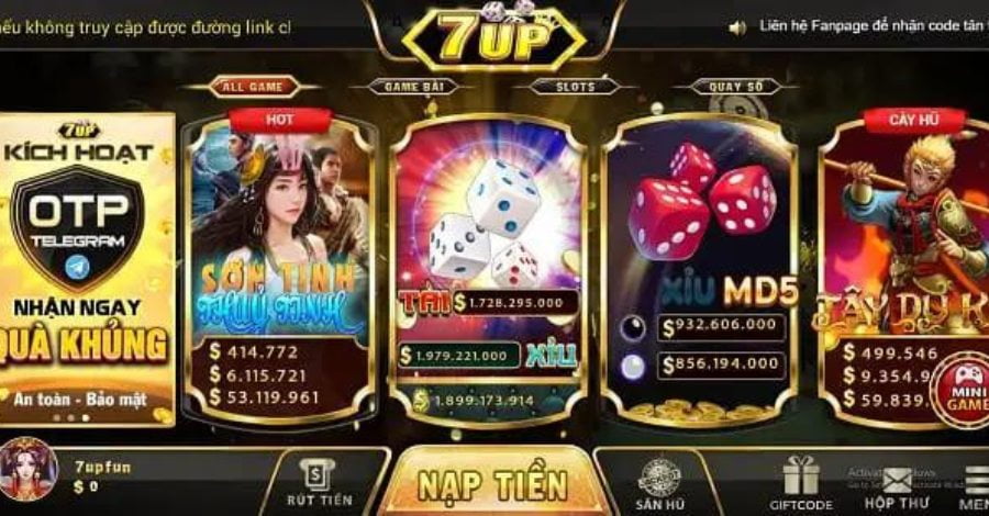 Tài Xỉu 7up - Trải Nghiệm Giải Trí Hấp Dẫn Hàng Đầu 2023 5 Đôi nét về cổng game Tài Xỉu 7up