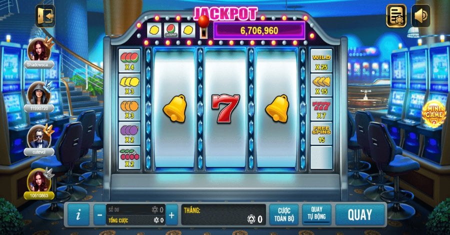 Tổng Hợp Các Tựa Game Quay Hũ Trực Tuyến Hot Tại TDTC 8 Giao diện game quay hũ trực tuyến